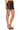 Premium Satin Brown Espresso Mini SKirt - FREYJA GLOBAL - 