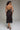 Premium Satin Brown Midi Skirt with Black Lace - FREYJA GLOBAL - 