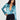 Premium Satin electric blue Fitted Shirt - FREYJA GLOBAL-