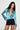 Premium Satin electric blue Fitted Shirt - FREYJA GLOBAL-