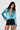 Premium Satin Electric Blue Fitted Shirt - FREYJA GLOBAL-