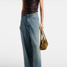 Premium Silk Blend Satin Brown Off - Shoulder Top - FREYJA GLOBAL - 