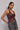 Premium Wine Vegan leather Halter neck top - FREYJA GLOBAL - 