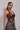Premium Wine Vegan leather Halter neck top - FREYJA GLOBAL - 