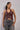 Premium Wine Vegan leather Halter neck top - FREYJA GLOBAL - 