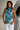 Satin Blue Halter Neck Top - FREYJA GLOBAL-