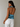 Satin Blue Halter Neck Top - FREYJA GLOBAL-