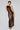 The Royal Affair - Premium Satin Brown Dress Halter Strap - FREYJA GLOBAL - 