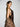 The Royal Affair - Premium Satin Brown Dress Halter Strap - FREYJA GLOBAL - 