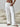 White Linen Blend Drawstring Trouser - FREYJA GLOBAL - 