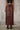 Wine Leather Pencil long Straight Skirt - FREYJA GLOBAL - 